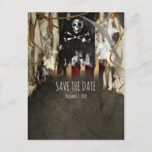 Piratenthemen-Party-Einladungen Save The Date Ankündigungspostkarte