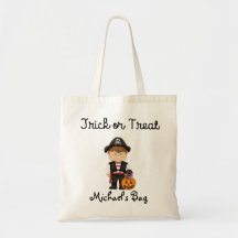 Piratentrick oder Treat Bag