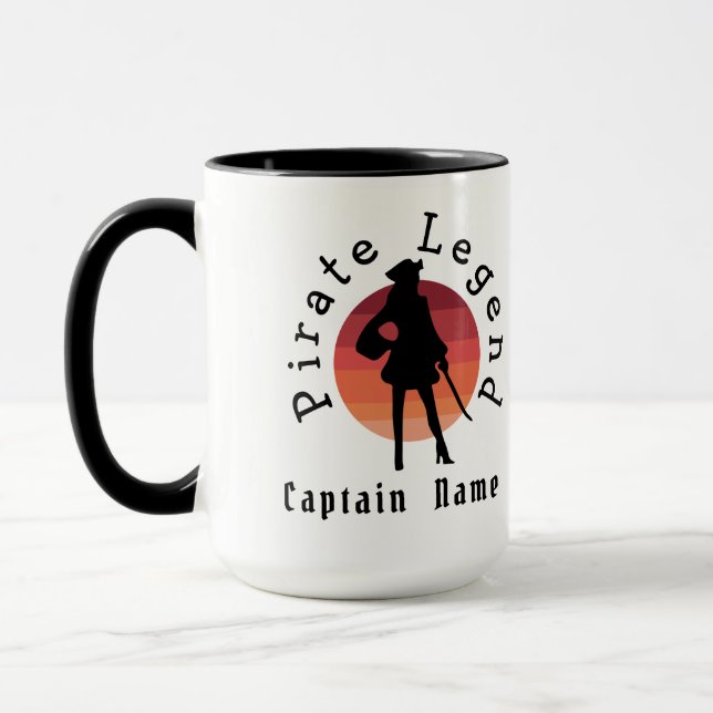 Piratenweiß Tasse (Links)