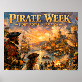 Piratenwoche in Port Royal Poster