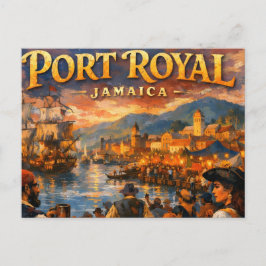 Piratenwoche in Port Royal Postkarte