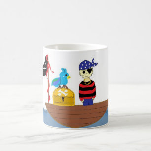 Piraterie auf See Kaffeetasse