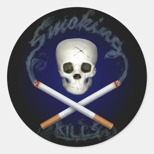 Piraterie Runder Aufkleber (Vorderseite)