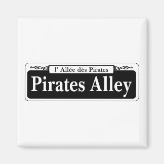 Pirates Alley, New Orleans Street Sign Magnet