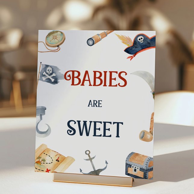 Pirates Baby Shower Babys sind süß Poster (Von Creator hochgeladen)