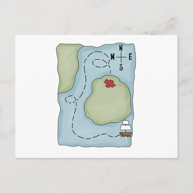 Pirates ・ Carte des pirates (Devant)