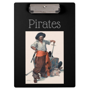 Pirates Clipboard Klemmbrett