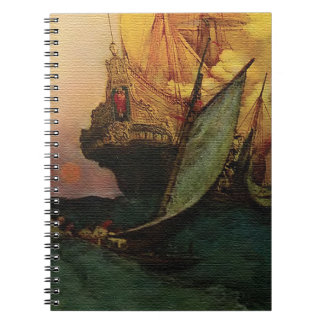 Pirates Journal Notebook Diary Sketch Book Notizblock
