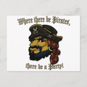 Pirates Rock! Postkarte