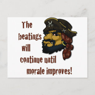 Pirates RULE! Postkarte