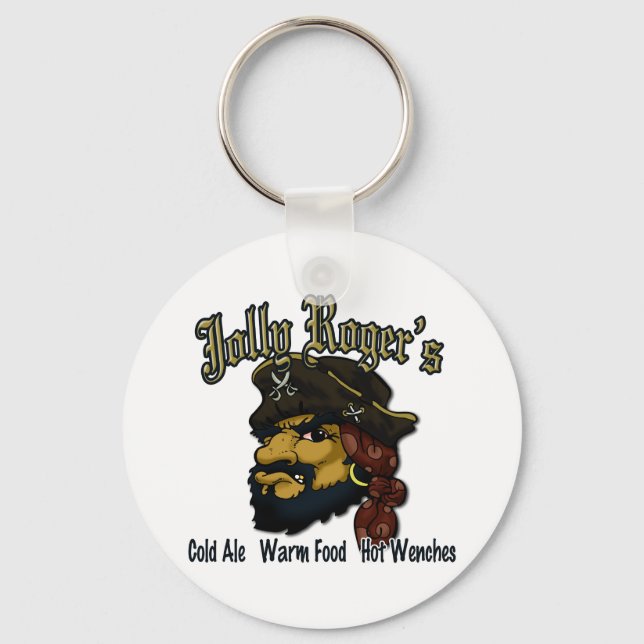 Pirates RULE! Schlüsselanhänger (Vorderseite)