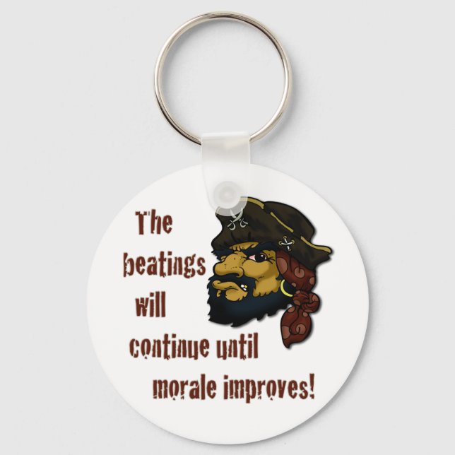Pirates RULE! Schlüsselanhänger (Vorderseite)