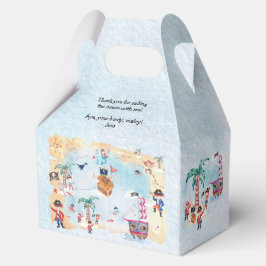 Pirates Treashunt Karte Kinder Junge Geburtstag Geschenkschachtel
