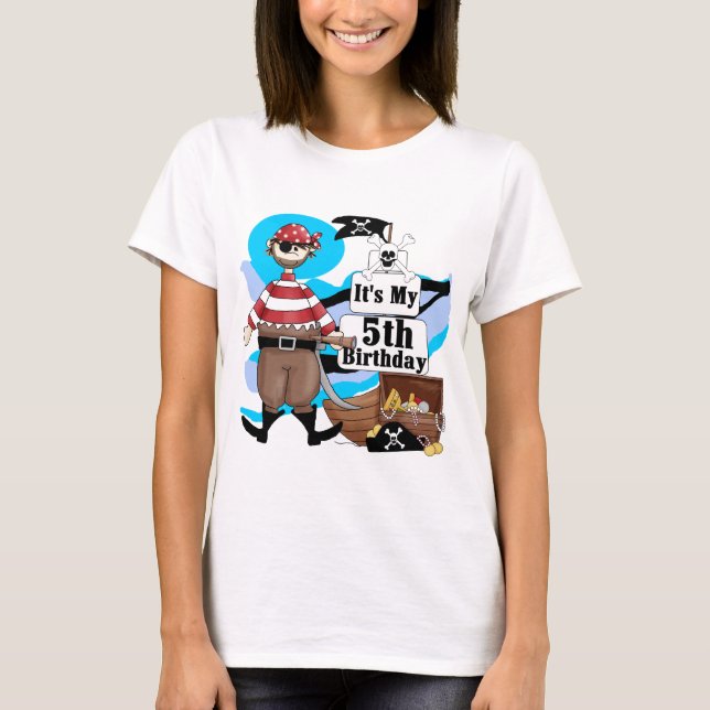 Piratez les 5èmes T-shirts et cadeaux (Devant)