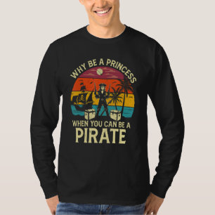 Piratinnenspruch für eine Karibik T-Shirt