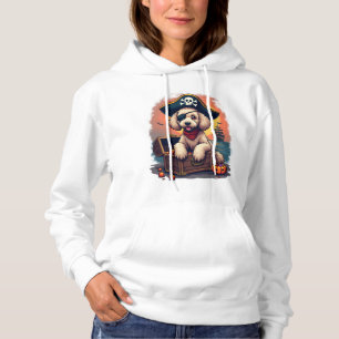 Piratischer Pudelraub Hoodie