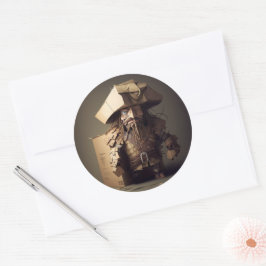 Piratkleber Runder Aufkleber