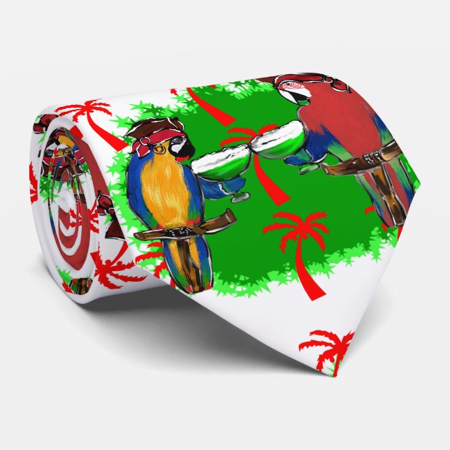 PIRATPARROTEN KRAWATTE (Gerollt)