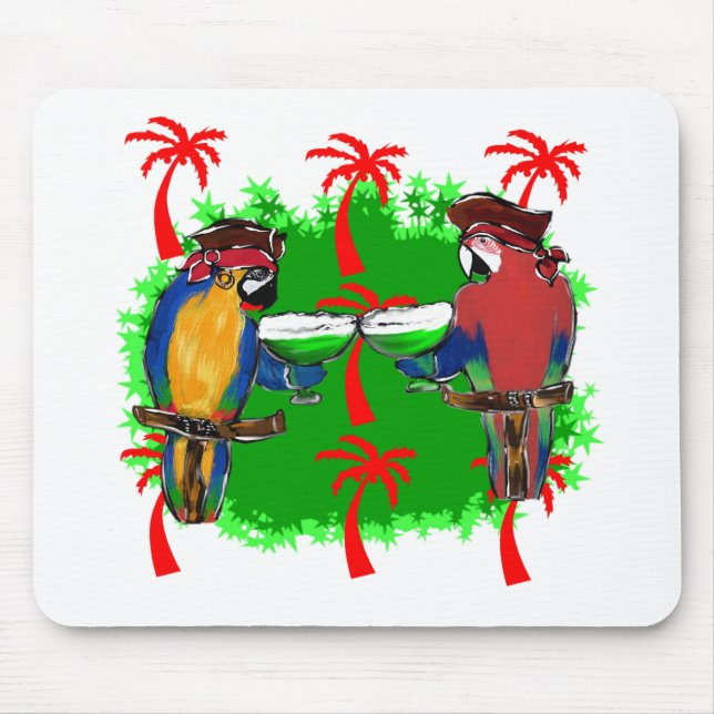 PIRATPARROTEN MOUSEPAD (Vorne)