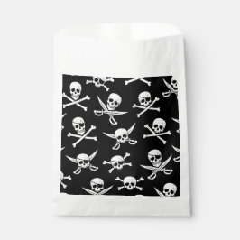 PIRATSKULL UND KNOCHEN GESCHENKTÜTCHEN
