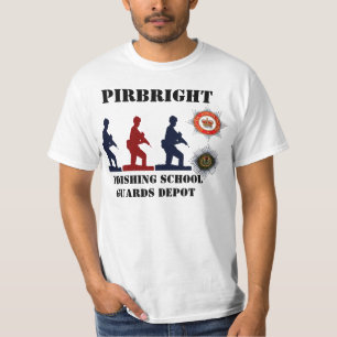 Pirbright Vollenden-Schule schützt Depot S.G. Tee