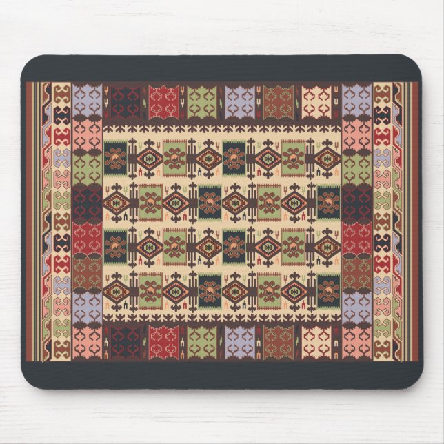 Pirot Kilim Mousepad 1 (Vorne)