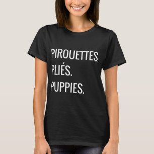 pirouettes pliest Welpenparis-T - Shirts