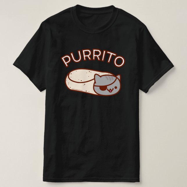 PirRITO Cat Burrito T-SHIRT (Design devant)