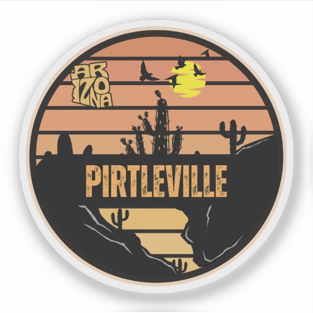 Pirtleville, Arizona Aufkleber (Vorderseite)