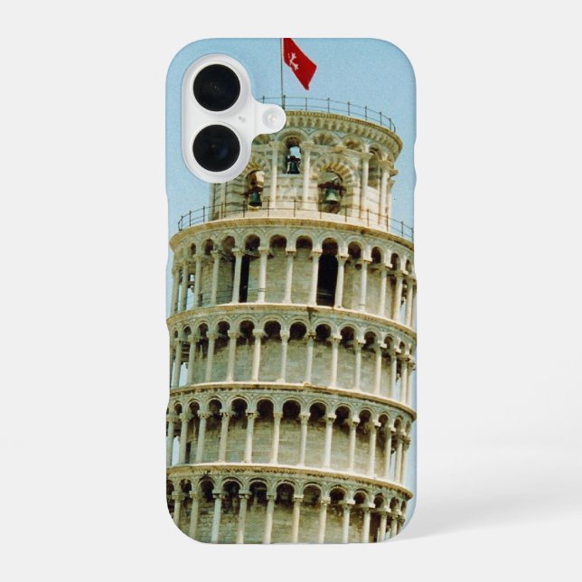 Pisa iPhone 16 Hülle (Rückseite)
