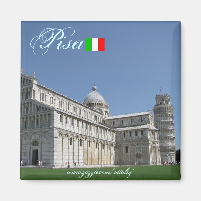 Pisa Italien coole Magnetkonstruktion Magnet (Vorne)