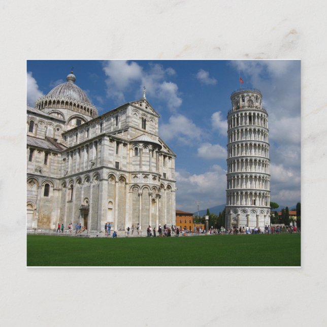 Pisa Italien Postkarte (Vorderseite)
