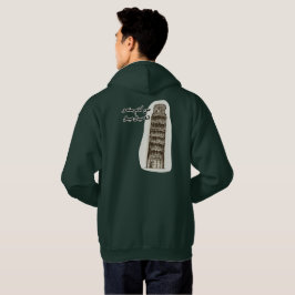 Pisa-Turm mit arabischem Ausdruck Hoodie