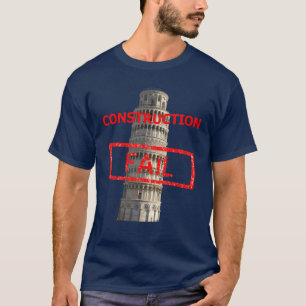 Pisa-Turmbau versagt T-Shirt