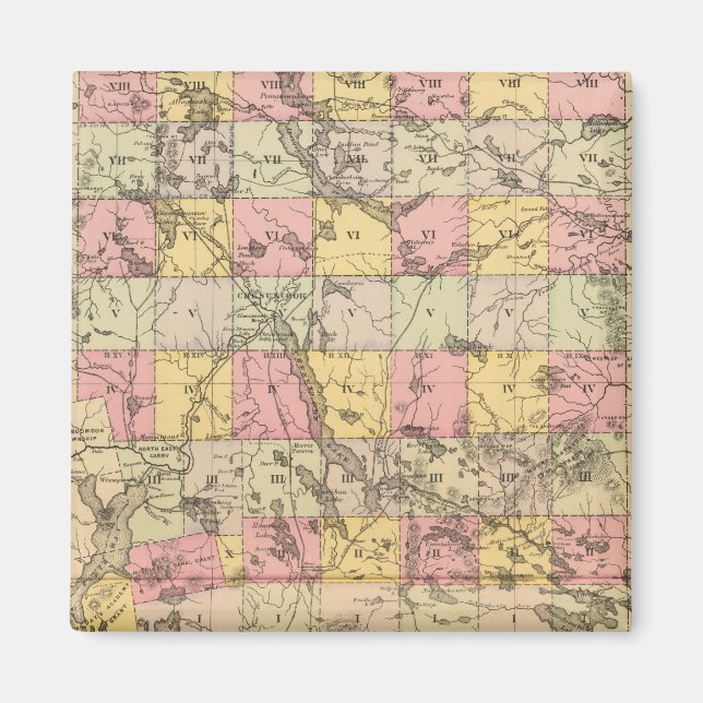 Piscataquis Co., Maine Magnet (Vorne)