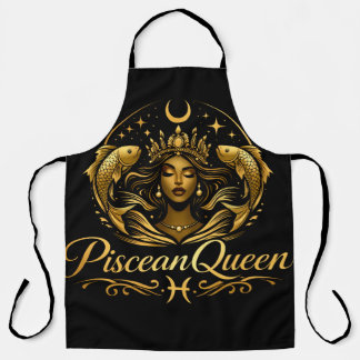 Piscean Queen Luxury Apron Schürze