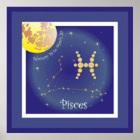 Pisces 19 to March 20 Poster