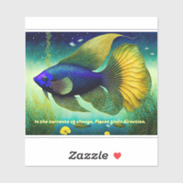 Pisces, astrologisches Zeichen, austauschbar Aufkleber