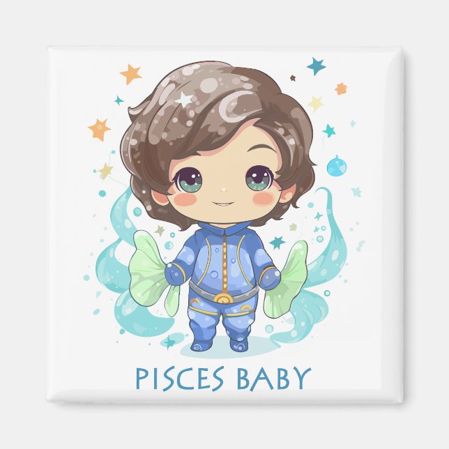 Pisces Baby 3 Magnet (Vorne)