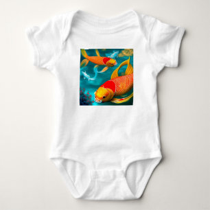 Pisces Baby Strampler