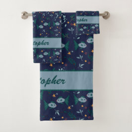 Pisces Baby | Traumhandtücher für den kleinen Fisc Badhandtuch Set