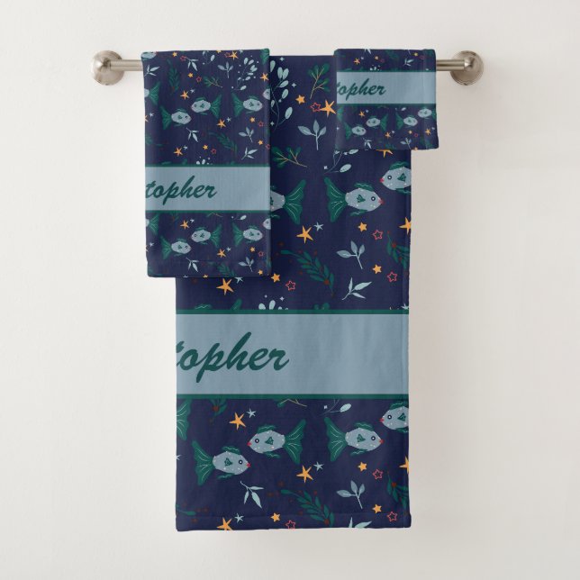 Pisces Baby | Traumhandtücher für den kleinen Fisc Badhandtuch Set (Insitu)