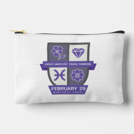 Pisces Birthday Crest™ for February 19-29 Zubehörtasche