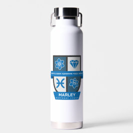 Pisces Birthday Crest™ for March 1-20 Trinkflasche
