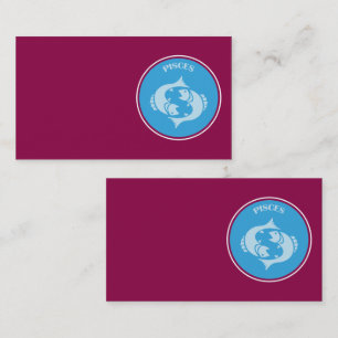 Pisces Business Card Visitenkarte