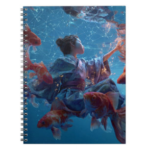 Pisces Constellation Dream Notebook Notizblock