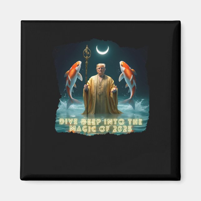 Pisces Design 2025 Magnet (Vorne)