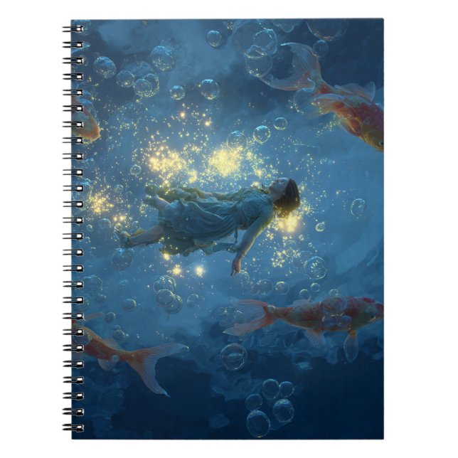 Pisces Dreamscape Notebook Notizblock (Vorderseite)
