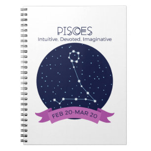 Pisces-Eigenschaften Notizblock