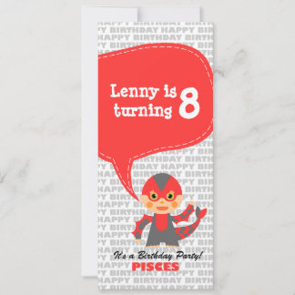 Pisces Einladung Geburtstagsparty